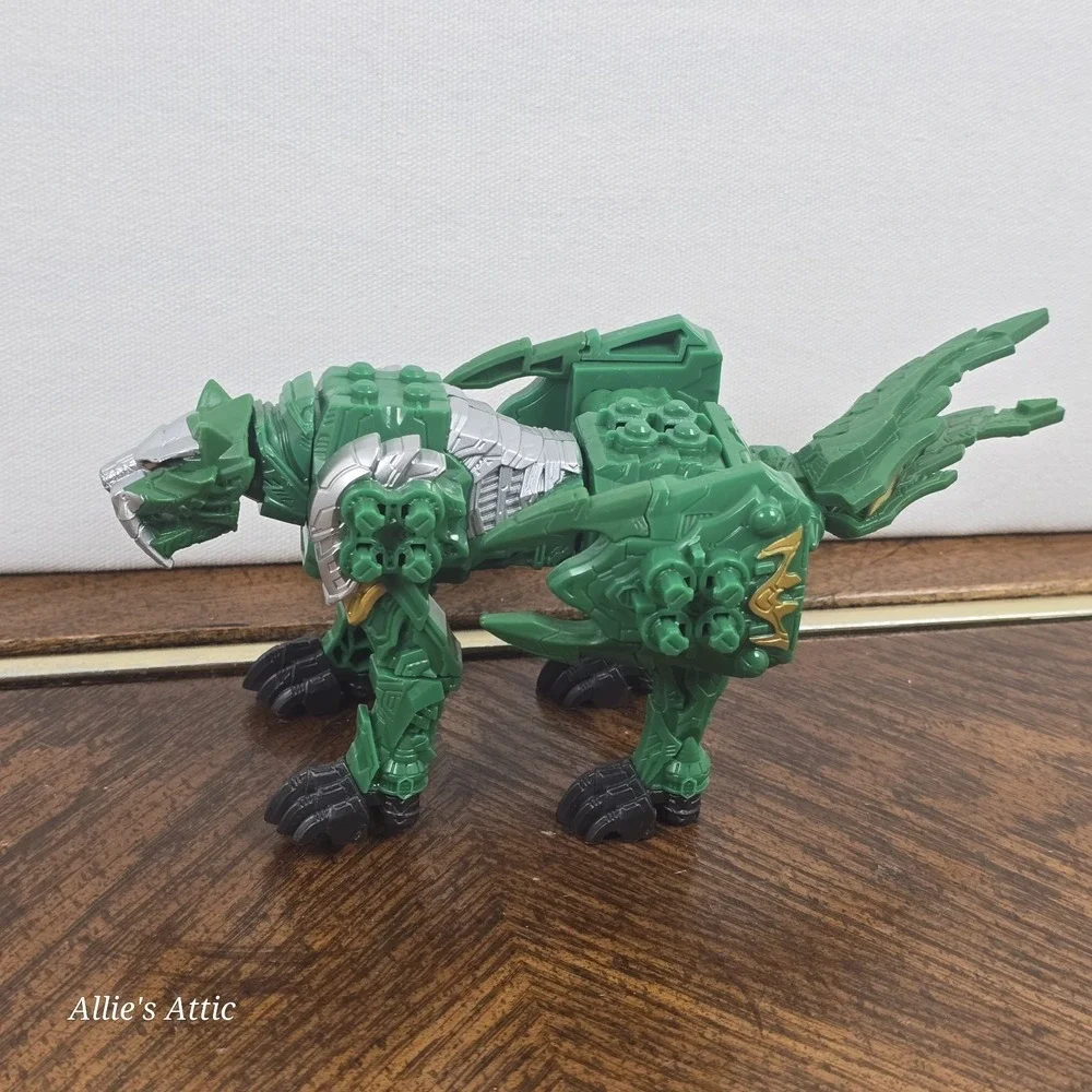 Bandai Power Rangers‎ Dino Fury Green Toy Tiger Claw Zord Figure